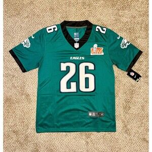 Saquon Barkley Philadelphia Eagles Super Bowl LVII Nike Jersey Men’s Small